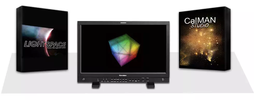 Konvision Monitor Kvm 2460d10bit 24 Full Hd P3 Grading Monitor